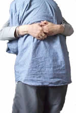 a photograph of Greg holding Linda 